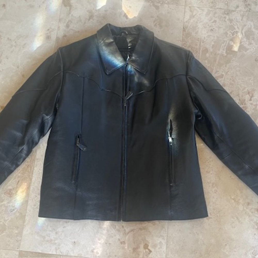 USA Bikers Dream, Woman's XL, Leather Jacket, NWOT